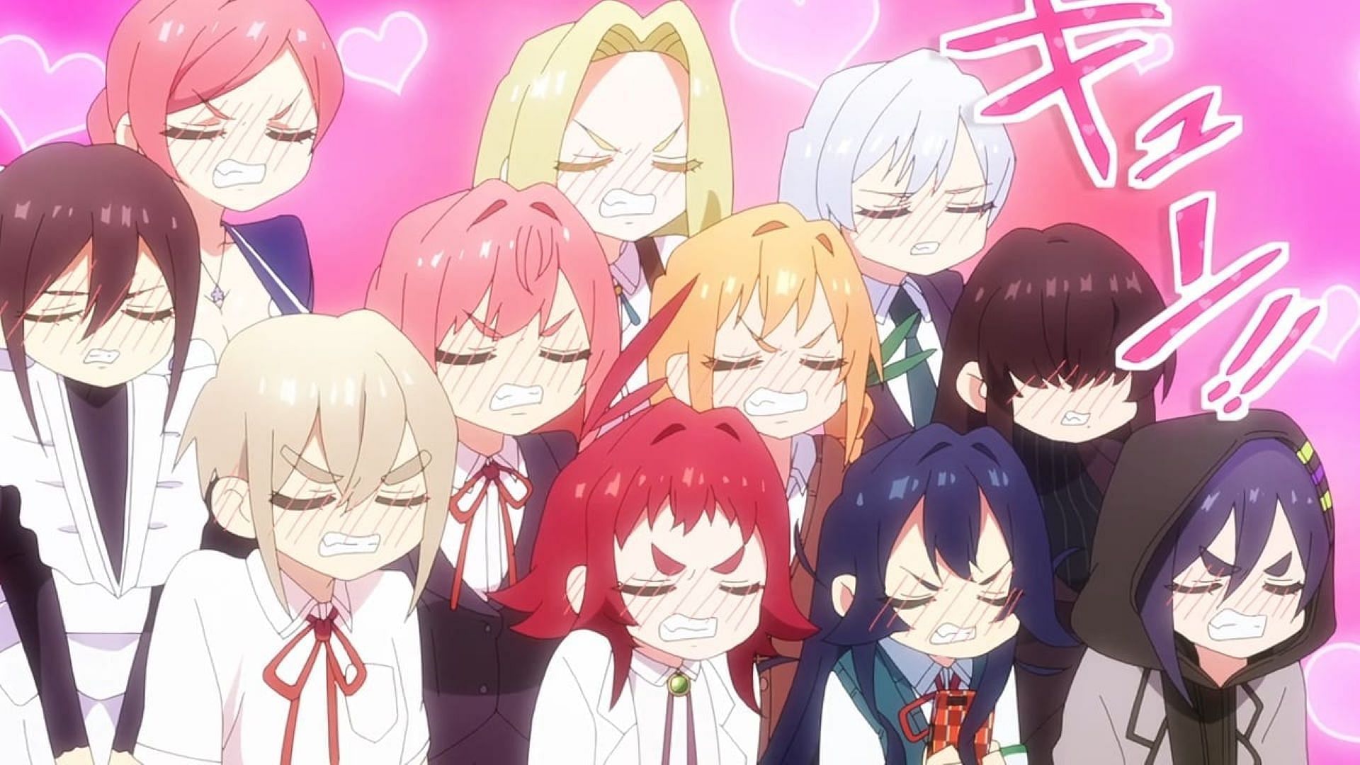 Rentaro Aijo's soulmates in the season 2 finale (Image via Bibury Animation Studios)